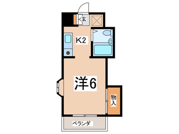 フラッツ加山Ⅱの物件間取画像